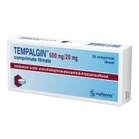 Темпалгин №20 таблетки п/п/о (Анальгин+Темпидон)